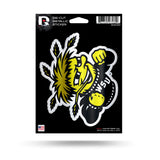 Rico Industries NCAA Wichita State Shockers Die Cut Metallic Sticker