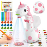 KETIEE Unicorn Drawing Projector Toys for Ages 5-7: Smart Art Sketcher Tracing and Drawing Projector for Kids with Cute Unicorn