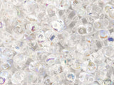 Matubo SuperDuo Beads 2.5x5mmCrystal AB22.5 Gram Tube