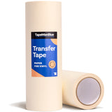 12 x 100' Roll of Paper Transfer Tape for Vinyl, Made in America, Premium-Grade Transfer Paper for Vinyl with Layflat Adhesive f