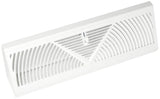 Imperial 21/2 x 15 Baseboard Diffuser Register, White, RG1626A