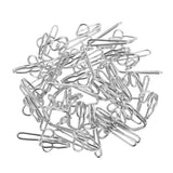 Homoyoyo 30pcs Curtain Holder Hooks Metal Drapery Hooks Replacement for Pinch Pleated Curtains