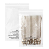 Belinlen 1000 Count 9x12 Inch Self Seal Clear Poly Bags with Suffocation Warning for Packaging Clothing, T Shirts, Decorative Wr