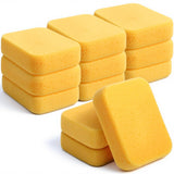 Afcabakila 12Pcs Large Sponges Bulk, 7.5x5.5x1.9 Grout Car Wash Foam Sponge, Heavy Duty Grouting, Car Wash & MultiSurf