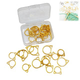 Hilsayum Cat Stitch Markers Cute Stitch Markers Metal Stitch Marker for Crocheting