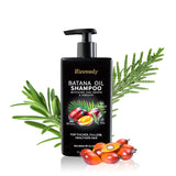Batana Rosemary Shampoo for Thinning Hair, Biotin Strengthening Shampoo for Men & Women,Nourishing Scalp Care for Fuller Looking