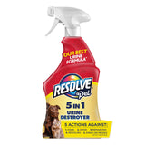 Resolve 5in1 Urine Destroyer Carpet Cleaner Spray, Pet Stains, 22oz