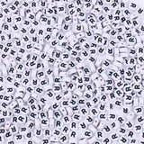 300Pcs Letter R Beads for Bracelets,4x7 mm White Bulk Round Acrylic Alphabet Beads for Jewelry Making DIY Decoration Accessories