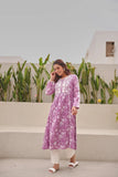 Anni Designer Women'S Rayon Blend Anarkali Embroidered Kurta (Rupini Purple_M_Purple_Medium),Purple,M,,,