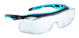 Boll Safety 40306, Tryon OTG Safety Glasses PLATINUM, Black/blue frame, clear Lenses