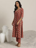 Libas Women'S Cotton Kurta Sets (400117Orxxl