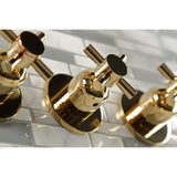 Kingston Brass Kbx8132Dx Concord Tub And Shower Faucet, 7.13 X 10.56 X 5.13, Polished Brass