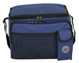 Transworld Durable Deluxe Insulated Lunch Cooler Bag (Many Colors and Size Available) (13 1/2x10x10, Navy)