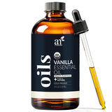 artnaturals 100% Pure Vanilla Essential Oil - (4.0 Fl Oz / 118ml) - Premium Undiluted Therapeutic Grade Natural - Aromatherapy f