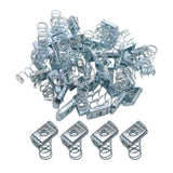 (100) Strut Channel Nuts, 3/8-16 Spring Channel Nuts with Zinc Electroplate Finish, Long Spring Nuts Great for Use with Strut Ch