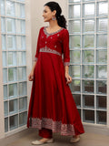 Libas Women'S Silk Blend Kurta Sets (48557R