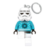 LEGO Star Wars - Large 3 Inch Tall Figure Key Light - Stormtrooper Holiday Ugly Sweater (KE174H)