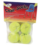 The Classics Chair Sox, Yellow, 4 Count (TPG230)