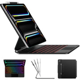 typecase Edge Keyboard Case for iPad Pro 13-inch (M4) 2024,Magic Keyboard for iPad Pro 13,Backlit Wireless Keyboard Case with Pe