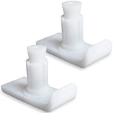 RMS Walker Glide Skis Universal Fit for Most Walkers Durable Coaster Gliders for Safety and Stability (1 Pair)