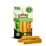 EcoKind Premium Gold Yak Cheese Himalayan Dog Chews, Dog Treats Large Breed, All Natural, High Protein Dog Chew, Cheese, Large -