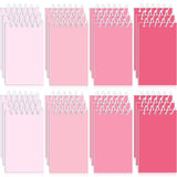 Epakh 24 Pcs Small Pocket Spiral Notebooks Top Spiral Notepad, Pink