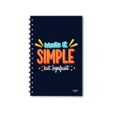 Escaper Make It Simple But Significant Diary