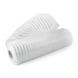 1 Roll Deco Mesh Ribbon 10 inch x 30 feet, Metallic Poly Mesh Roll for Holiday Decorating DIY Door Wreath Supplies Christmas Tre