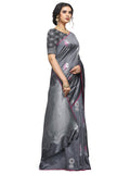 Shiv Textiles Women Banarasi Silk Saree.