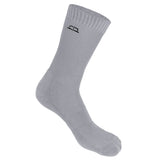 Heelium Bamboo Fibre Crew Socks For Men, Formal Full Length, Odour Free & Breathable, Pack Of 1, Light Grey