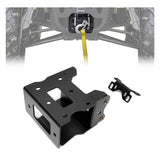 KUAFU ATV Winch Mount Compatible with 2009-2024 Sportsman ETX 400 450 500 550 570 800 850 XP 1000 6x6 Scrambler 850 1000 Winch M