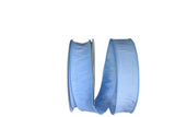 Reliant Ribbon 92975W-052-09H Dupioni Supreme Wired Edge Ribbon, 1-1/2 Inch X 20 Yards, Light Blue