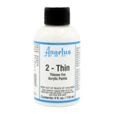 Angelus 2Thin (4oz) Acrylic Paint Thinner for Airbrushing Air Brush Paint & Detailing (Made in USA)