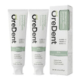 OreDent Fluoride Free 10% Nano Hydroxyapatite Whitening + Enamel Health Toothpaste, Remineralizing, Sensitivity Relief, Xylitol,