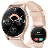 Parsonver Smart Watch for Women(Answer/Make Calls), 5ATM Waterproof Swimming Monitor, 44mm HD Screen Fitness Tracker 100+ Sport