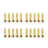 Banworks Stainless Steel American #2 x 3/8 Guitar Tuning Keys Pegs Screws Guitar/Bass Tuning Machine Head Screws for Gibson Les