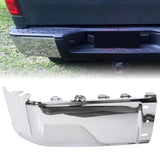 KUAFU Rear Bumper End Cap Compatible with 2007-2014 Chevy Silverado GMC Sierra 1500 2500 3500 Replacement for 15284307 GM1104149