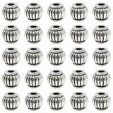 Honbay 200pcs Tibetan Silver Alloy Small Round Beads for Jewelry Making DIY Craft