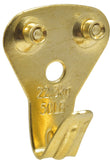Hillman HangingHardware 42085 Classic Picture Hanger (50lb) 20 Pack, Gold, 20 Piece