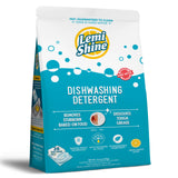 Lemi Shine Natural Dishwasher Pods | AllInOne Powder & Gel Dishwasher Detergent Pods with Powerful Citric Acid | Eco Friendly