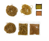Vahvaa Embroidery Work Kit With Zari Threads