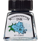 Winsor & Newton Drawing Ink, 14ml Bottle, Cobalt