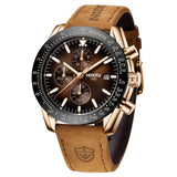 Nibosi Men'S Watch Analog Quartz Wrist Watch For Men Business Waterproof Sport Stainless Steel Dress Watch With Calendar