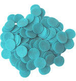 Playfully Ever After Turquoise Blue Craft Felt Circles (1.5 Inch 94pc)