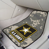 Fan Mats U.S. Army 2pc Carpet Car Mat Set/17x27