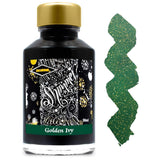 Diamine Shimmering Fountain Pen Ink, 50ml, Golden Ivy (Waterbased, Nontoxic, pH Neutral, Natural Dyes, Fast Drying, Smooth Flow