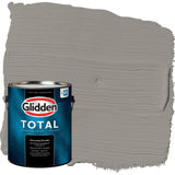 Glidden Total 1 gal. Lazy Afternoon/Gray Semi-Gloss Interior Paint with Primer