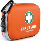 SuccorWare 150 Pieces Mini First Aid Kit - Small Medical Kit with Hard Shell - Emergency First Aid Kit for Car, Travel, Home, Ou