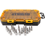 DEWALT Drive Bit Socket Set, 3/8 Drive, SAE/Metric, 17Piece (DWMT73806)