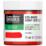 Liquitex Bio-Based Heavy Acrylic, 75ml (2.5-oz), Cadmium-Free Red Medium